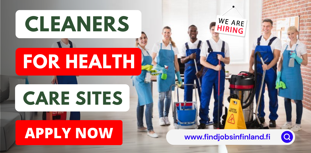Cleaners for Healthcare sites in Helsinki - Siskon Siivous