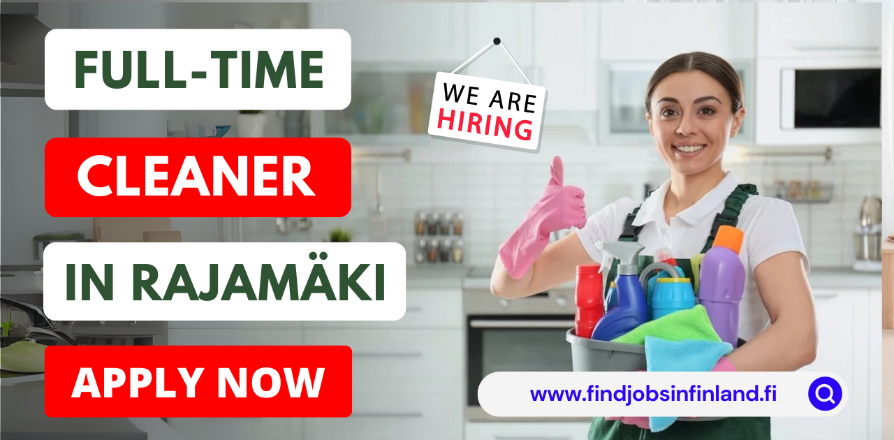 Full-time Cleaner in Rajamäki