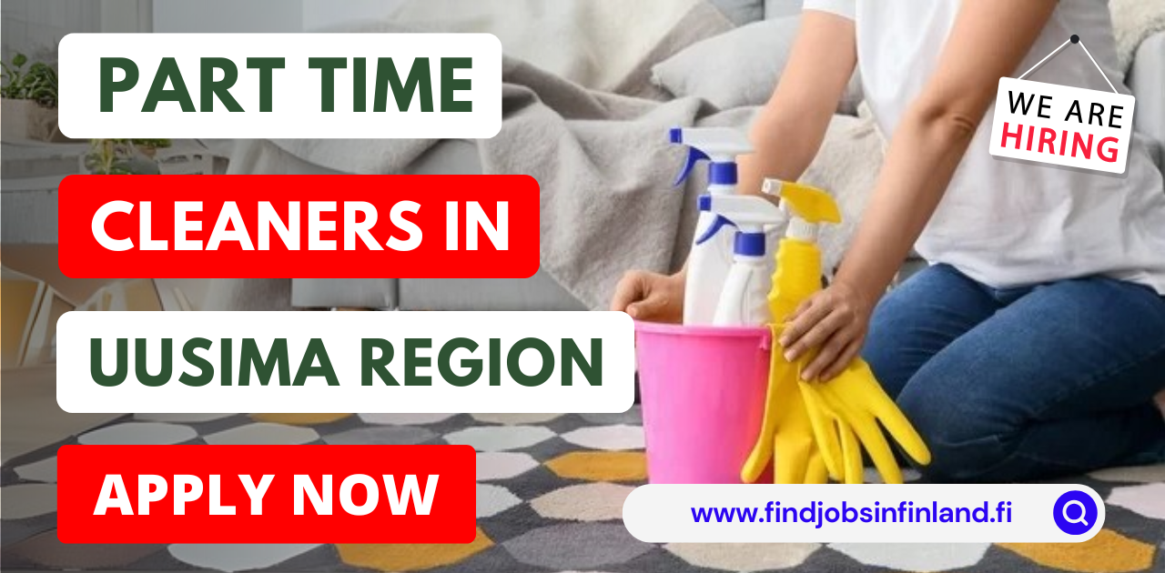 Part-time Cleaners at Cleaning Balance Oy